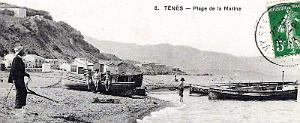 2523- Tenes - Plage de la Marine2 - 1913
